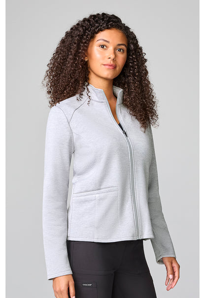 Basics CK00070V Women's Fleece Jacket Heather Grey