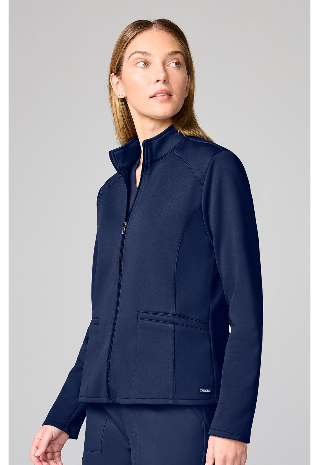 Basics CK00070 Women's Fleece Jacket Navy