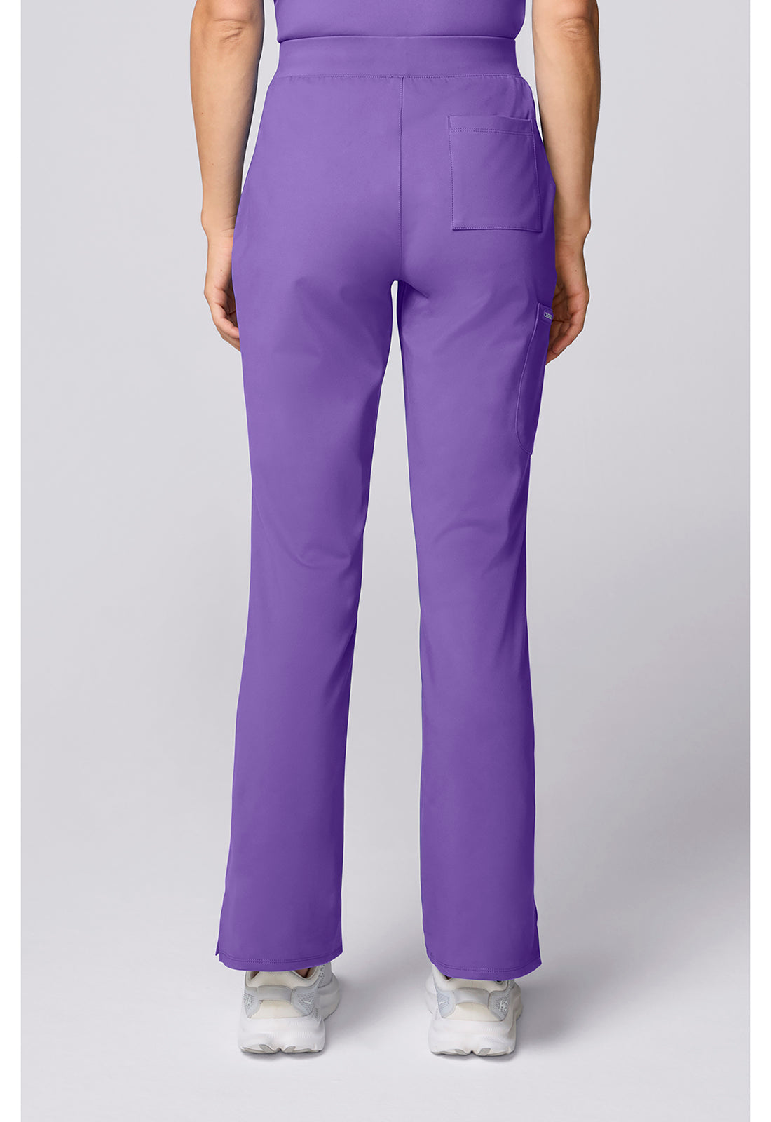 Achieve CK00071 Women's Flared Leg Scrub Pants Lilac Bloom