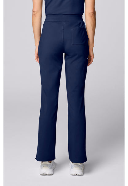 Achieve CK00071 Women's Flared Leg Scrub Pants Navy
