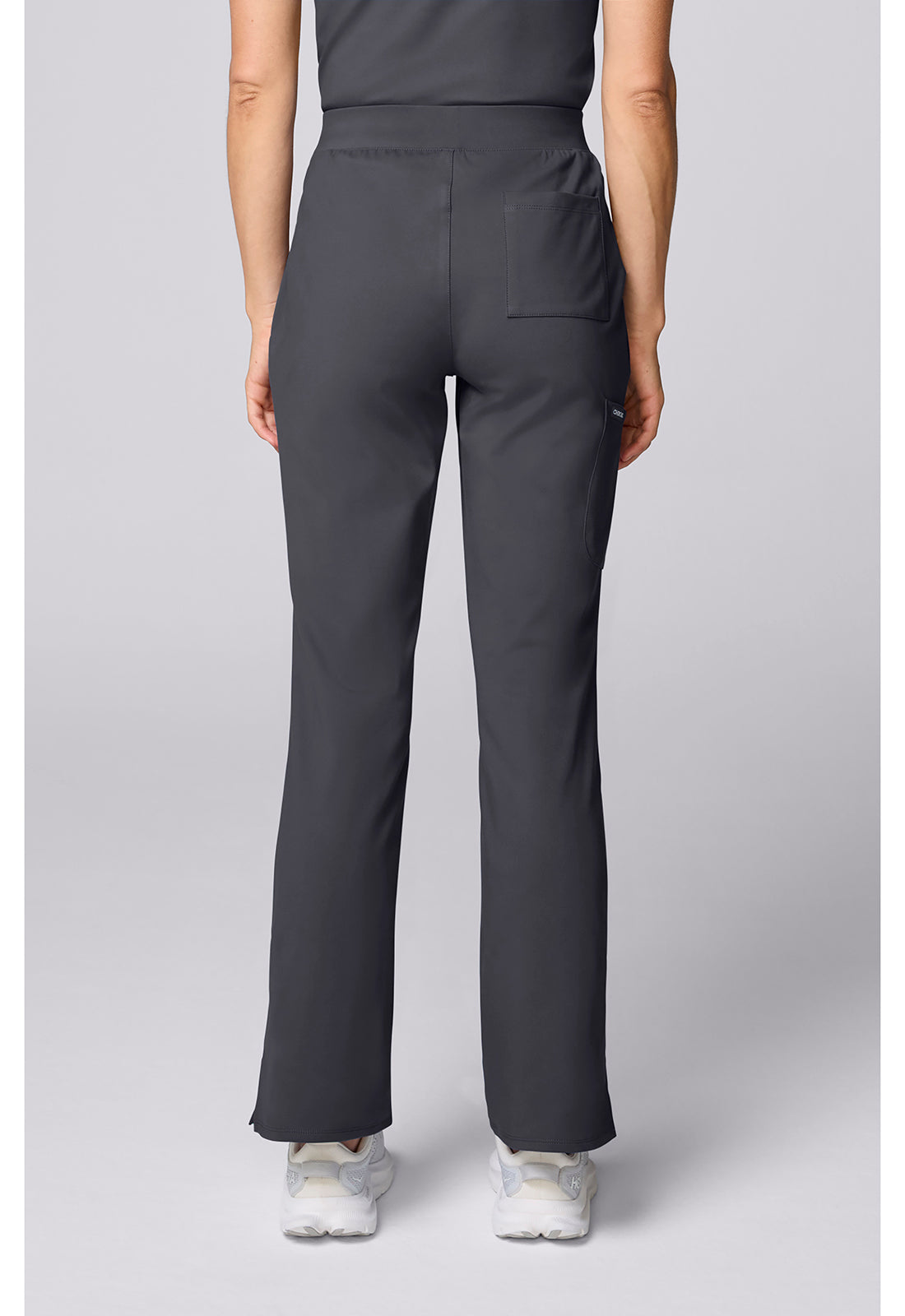 Achieve CK00071 Women's Flared Leg Scrub Pants Pewter