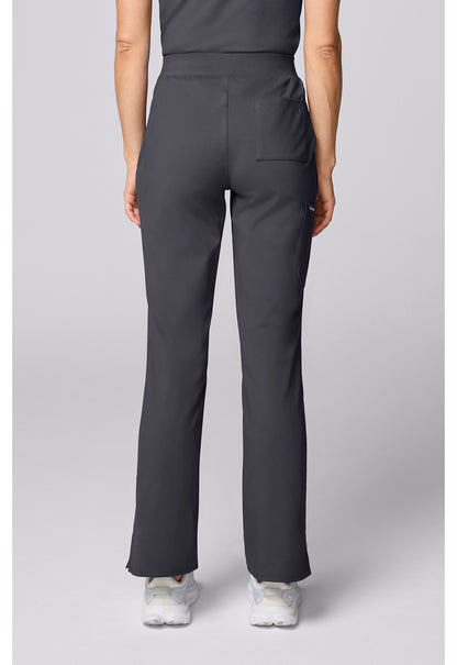 Achieve CK00071 Women's Flared Leg Scrub Pants Pewter