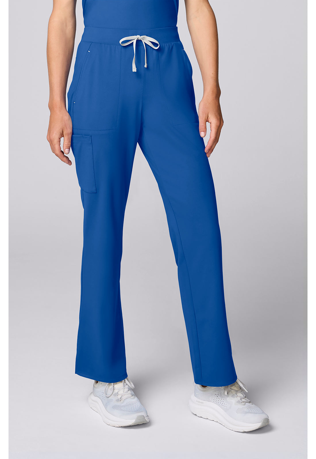 Achieve CK00071 Women's Flared Leg Scrub Pants Royal