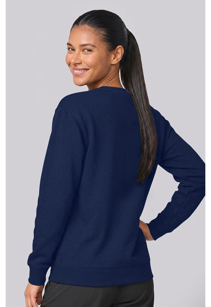 Basics CK00077 Women's Crew Neck Sweatshirt Navy