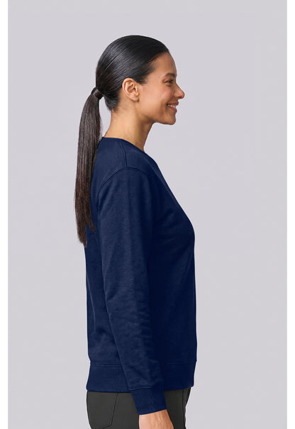 Basics CK00077 Women's Crew Neck Sweatshirt Navy