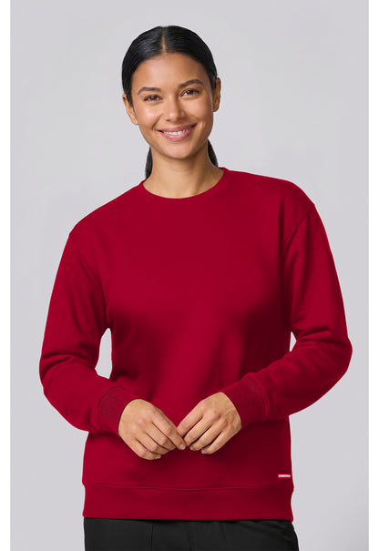 Basics CK00077 Women's Crew Neck Sweatshirt Red