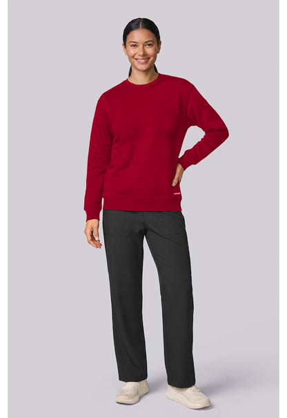 Basics CK00077 Women's Crew Neck Sweatshirt Red