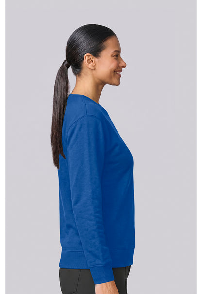 Basics CK00077 Women's Crew Neck Sweatshirt Royal