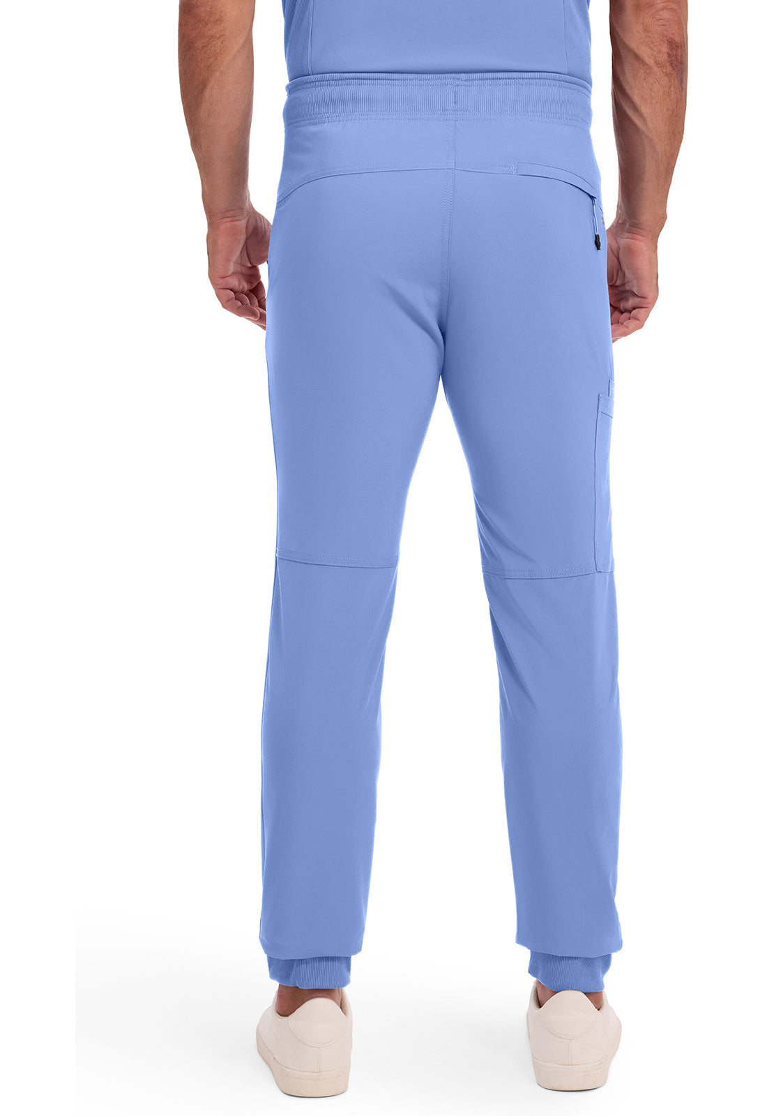 Infinity CK004A Men's Mid Rise Scrub Joggers Ciel