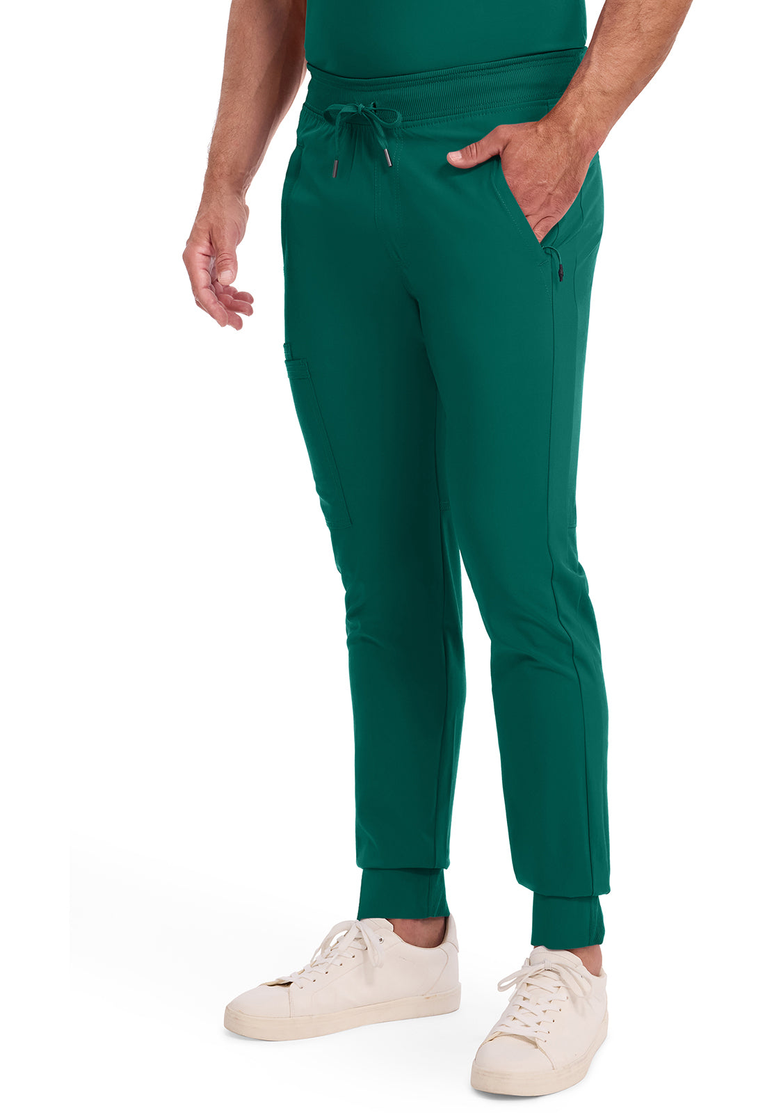Infinity CK004A Men's Mid Rise Scrub Joggers Hunter Green