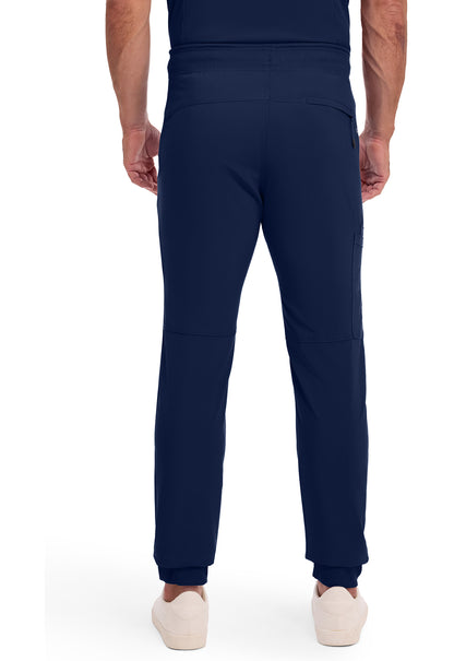 Infinity CK004A Men's Mid Rise Scrub Joggers Navy