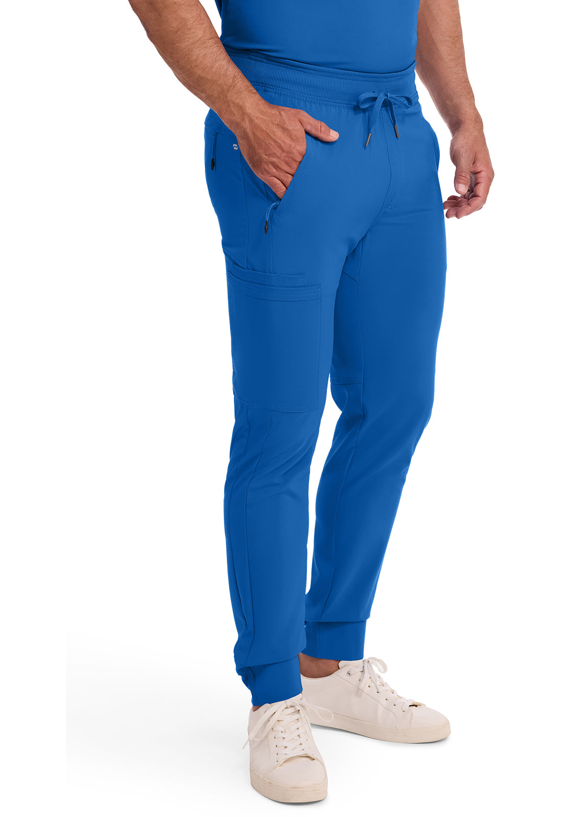 Infinity CK004A Men's Mid Rise Scrub Joggers Royal