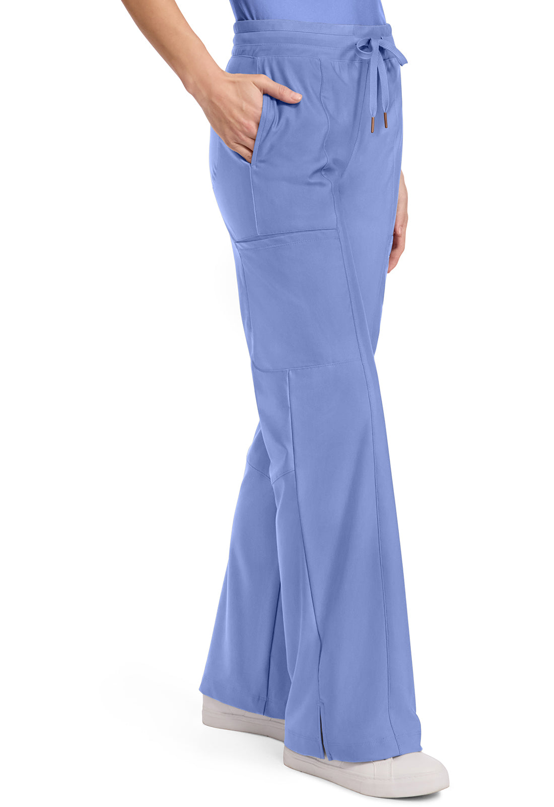 Form CK026 Women's 5-Pocket Trouser Leg Pants Ciel Blue