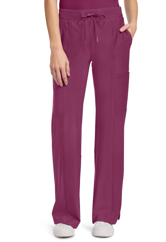 Form CK026 Women's 5-Pocket Trouser Leg Pants Wine