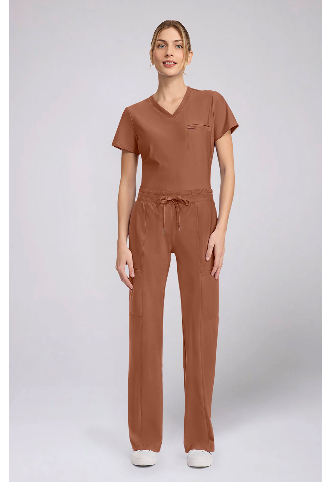Form CK026 Women's 5-Pocket Trouser Leg Scrub Pants image 2