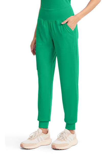 Achieve CK033 Women's 5 Pocket Jogger Pant Green Apple