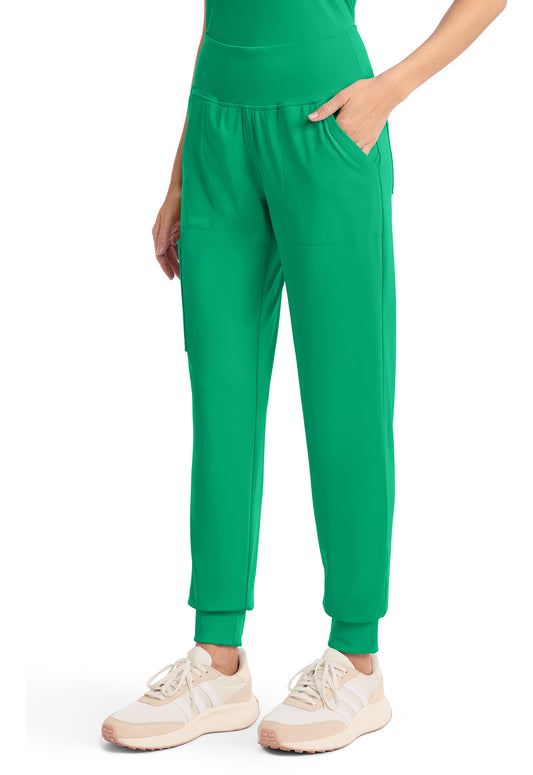 Achieve CK033 Women's 5 Pocket Jogger Pant Green Apple