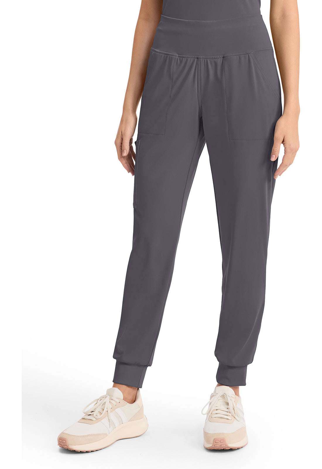 Achieve CK033 Women's 5 Pocket Jogger Pant Pewter