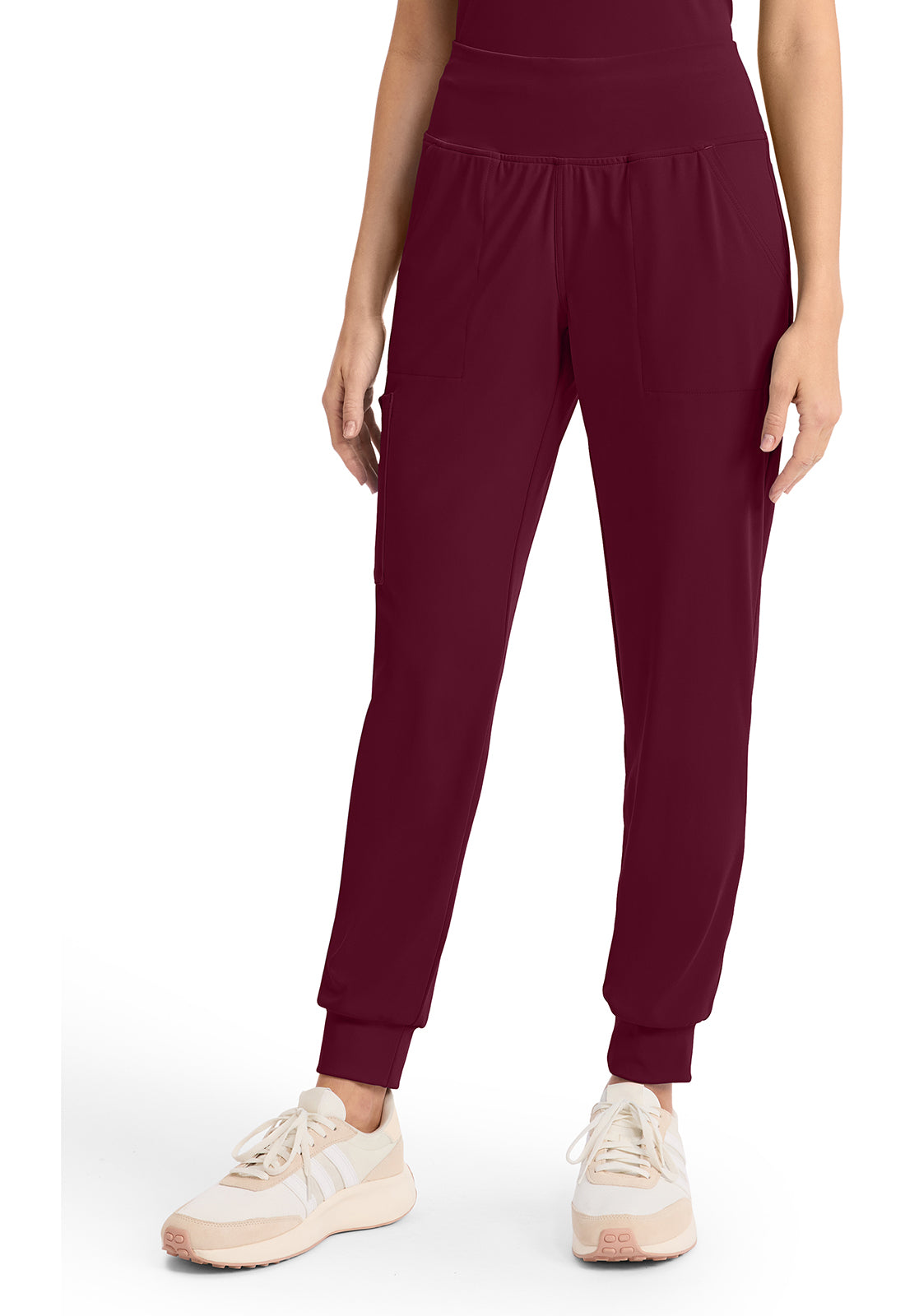 Achieve CK033 Women's 5 Pocket Jogger Pant Wine