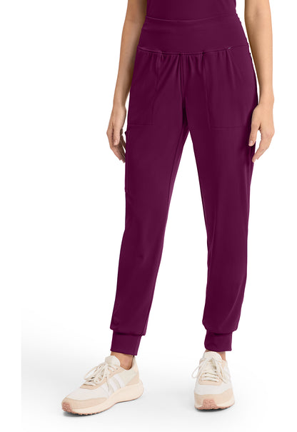 Achieve CK033 Women's 5 Pocket Jogger Pant Wild Mulberry