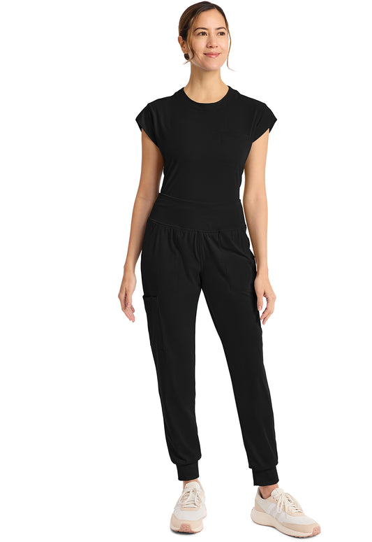 Achieve CK033 Women's 5 Pocket Jogger Pant Black Image 2