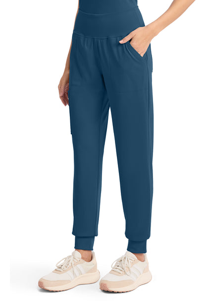 Achieve CK033 Women's 5 Pocket Jogger Pant Caribbean Blue