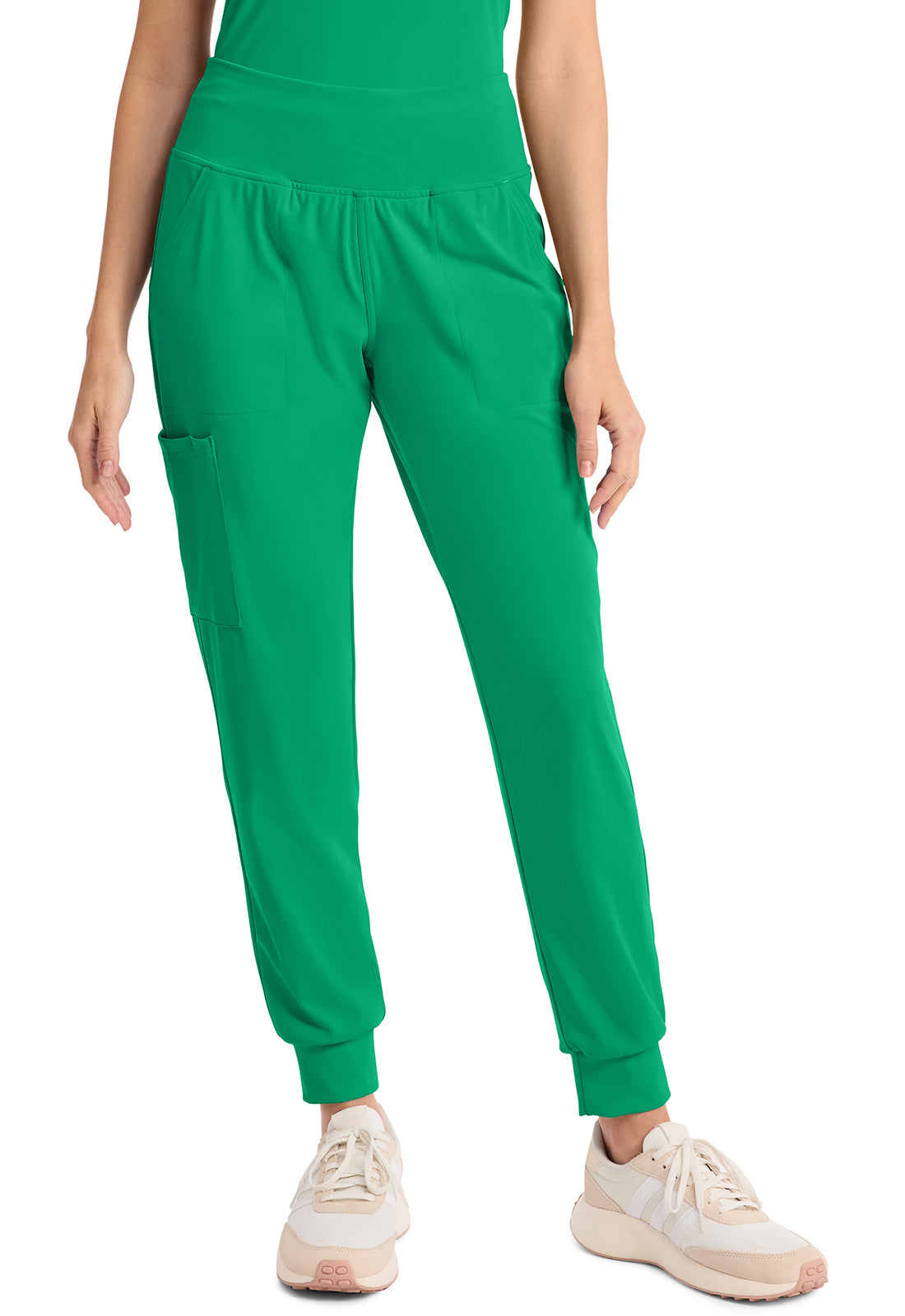 Achieve CK033 Women's 5 Pocket Jogger Pant Green Apple