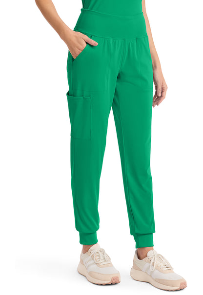 Achieve CK033 Women's 5 Pocket Jogger Pant Green Apple