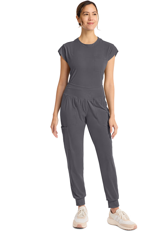 Achieve CK033 Women's 5 Pocket Jogger Pant Pewter Image 2