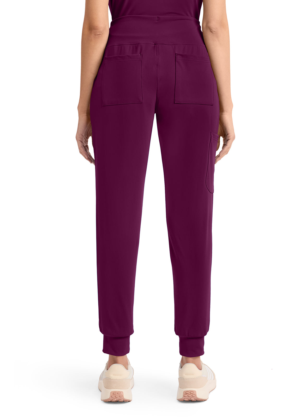 Achieve CK033 Women's 5 Pocket Jogger Pant Wild Mulberry Image 4