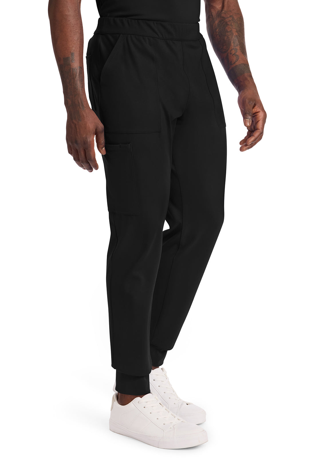 Achieve CK034 Men's Pull on Jogger Pant Black Image 5