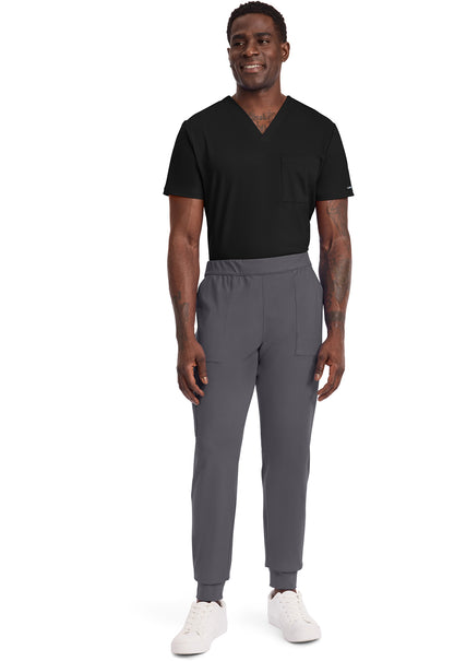 Achieve CK034 Men's Pull on Jogger Pant Pewter Image 2