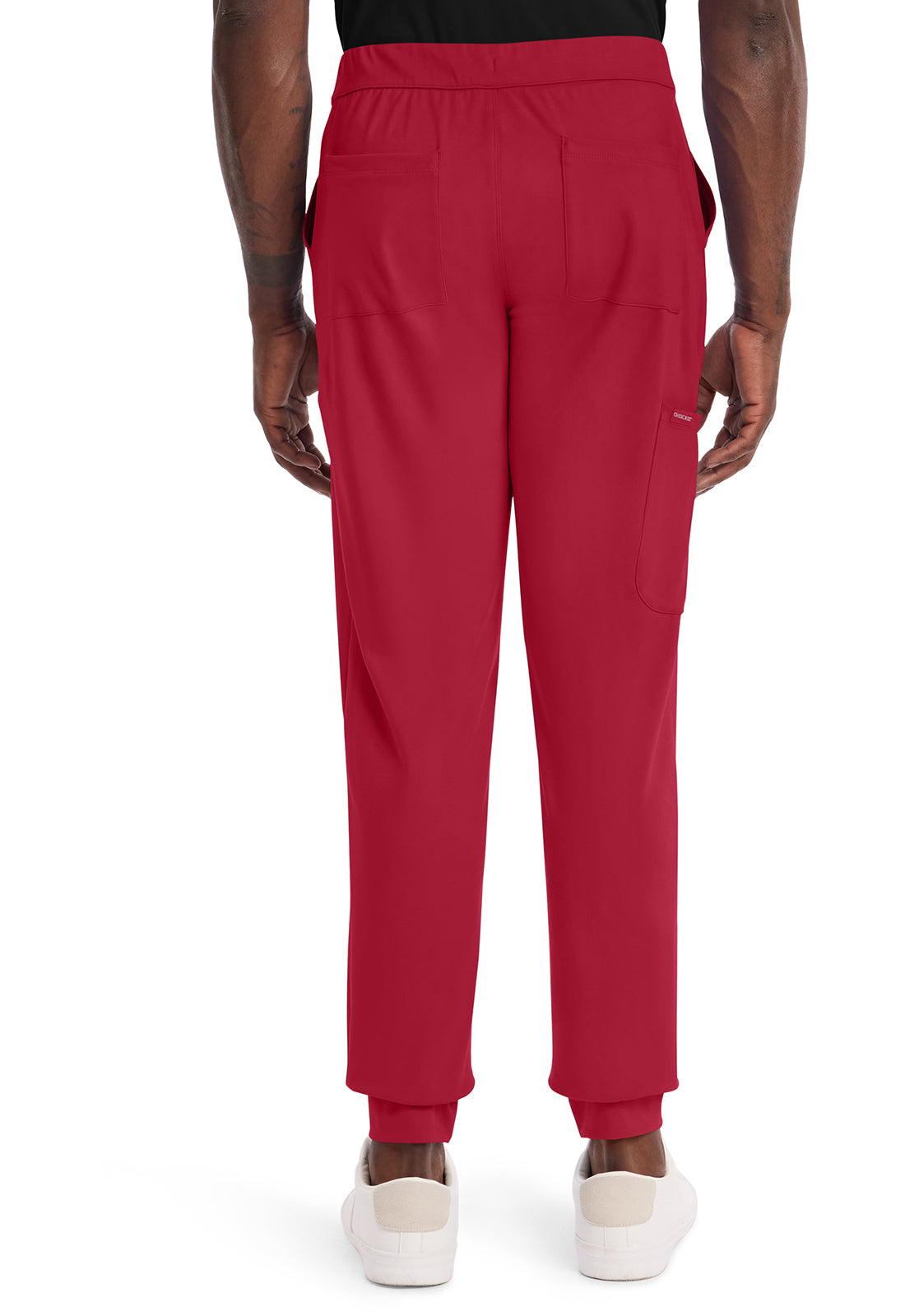 Achieve CK034 Men's Pull on Jogger Pant Red Image 4