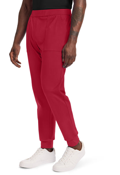 Achieve CK034 Men's Pull on Jogger Pant Red Image 3