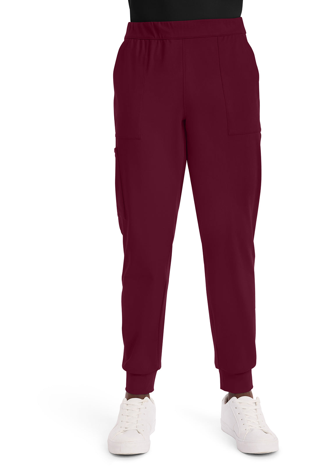 Achieve CK034 Men's 5 Pocket Jogger Pant Wine Image 1