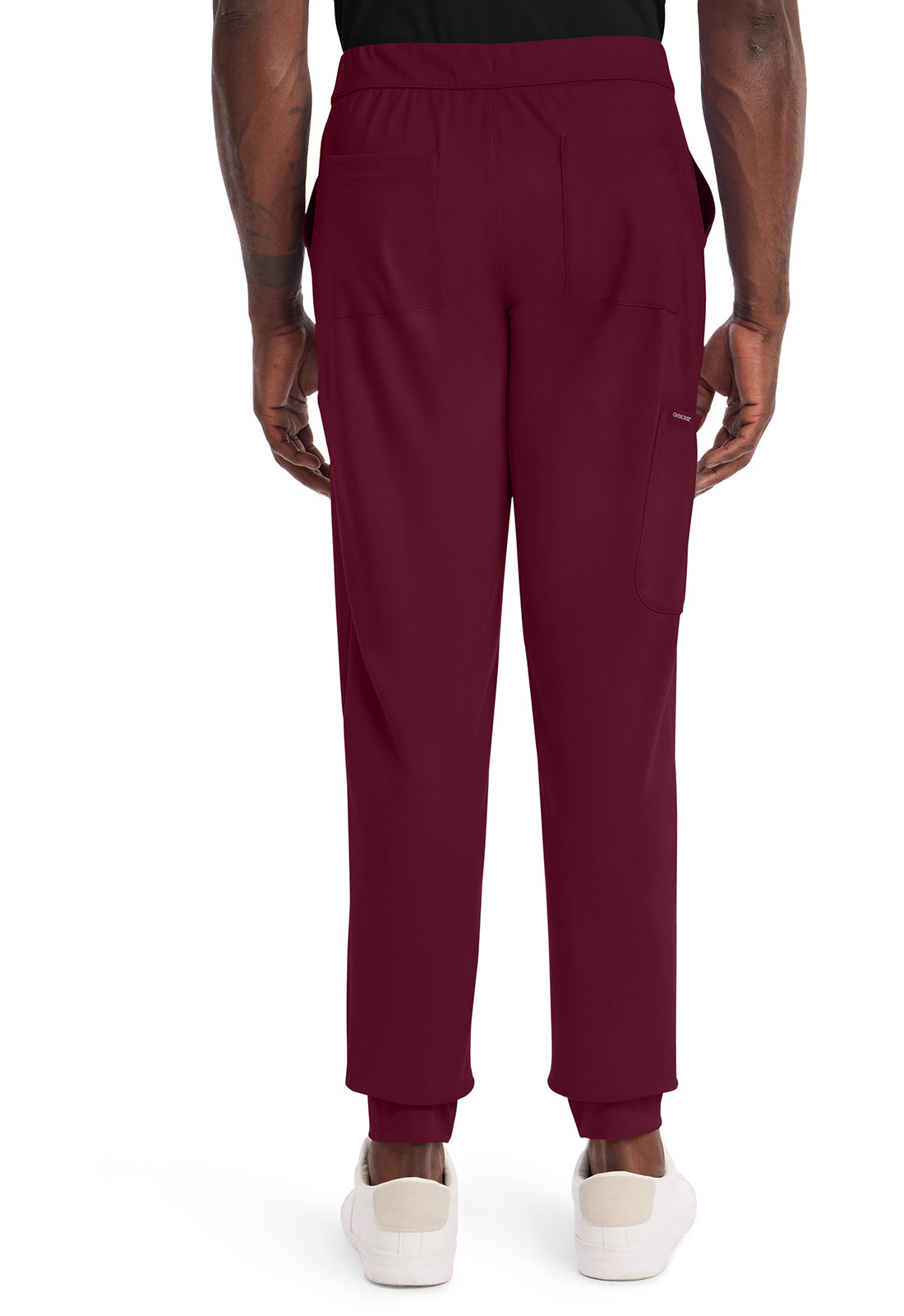 Achieve CK034 Men's Pull on Jogger Pant Wine Image 4