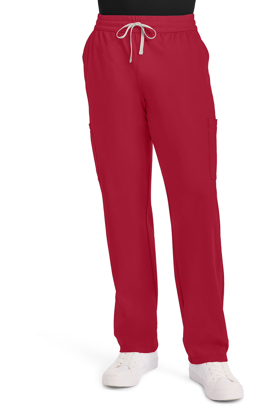 Achieve CK036 Men's 5 Pocket Straight Leg Pant Red