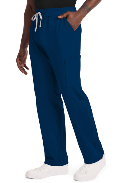 Achieve CK036 Men's 5-Pocket Straight Leg Scrub Pants image 3