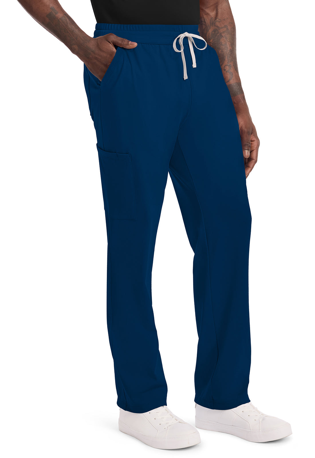 Achieve CK036 Men's 5-Pocket Straight Leg Scrub Pants image 5