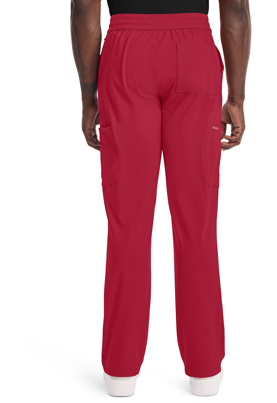 Achieve CK036 Men's 5 Pocket Straight Leg Pant Red Image 4