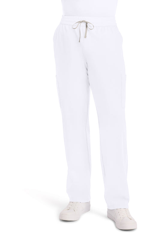 Achieve CK036 Men's 5 Pocket Straight Leg Pant White