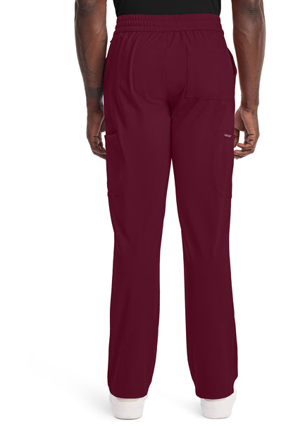 Achieve CK036 Men's 5 Pocket Straight Leg Pant Wine Image 4