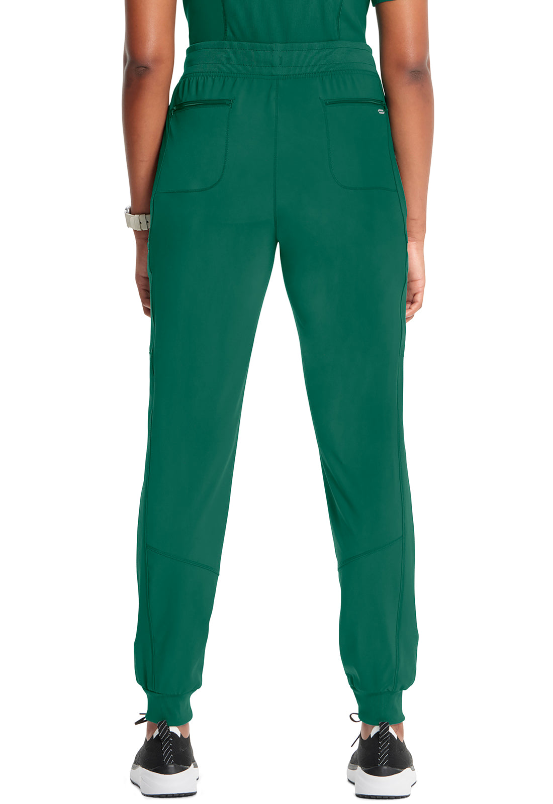 Classics CK080A Mid Rise Jogger Hunter Green Model Image Back | Infinity