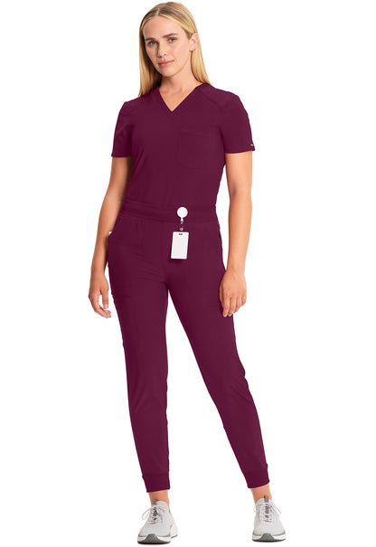 Classics CK080A Mid Rise Jogger Wine