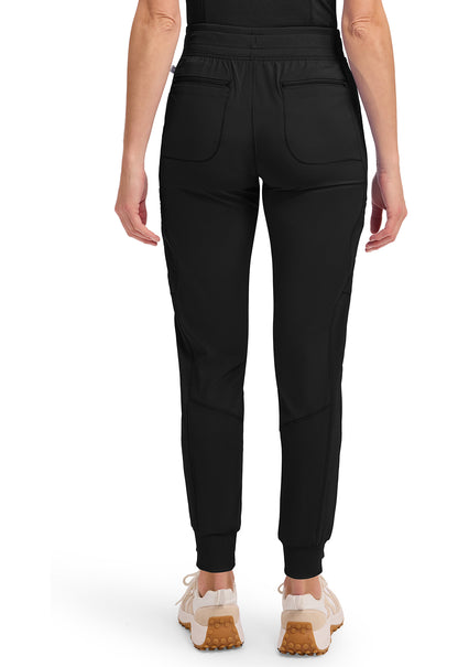 Infinity CK080A Women's Mid Rise Scrub Joggers Black