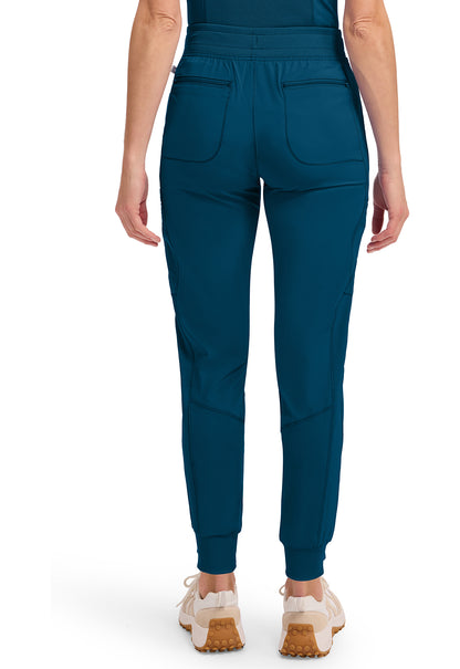 Infinity CK080A Women's Mid Rise Scrub Joggers Caribbean Blue