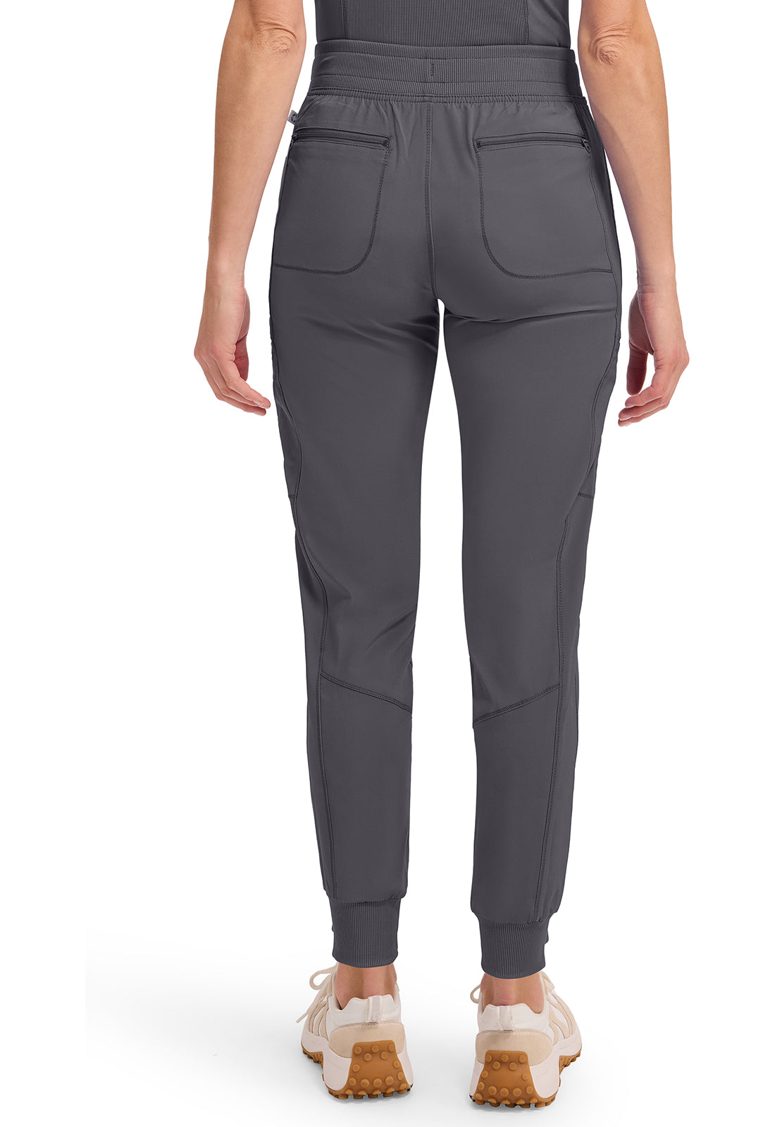 Infinity CK080A Women's Mid Rise Scrub Joggers Pewter