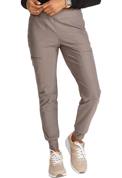 Form CK092 Mid Rise Tapered Leg Drawstring Pants Iron