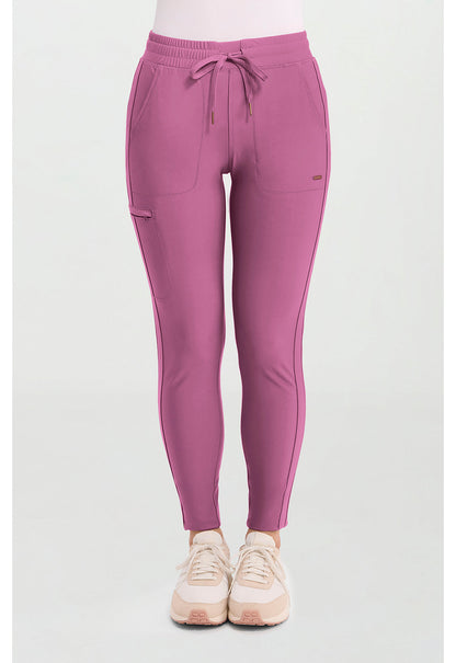 Form CK095 Women's Mid Rise Tapered Leg Drawstring Scrub Pants image 1