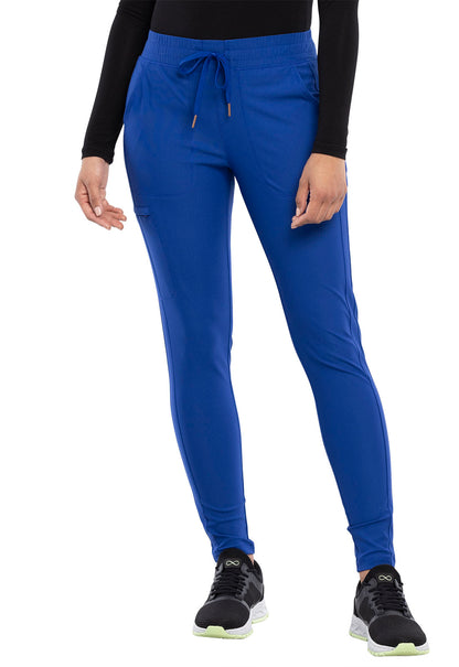 Form CK095 Mid Rise Tapered Leg Drawstring Pants Galaxy Blue Image